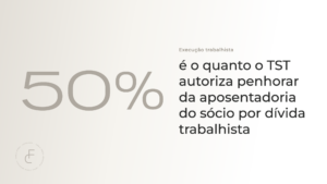 TST autoriza penhora de aposentadoria de empresário por dívida trabalhista